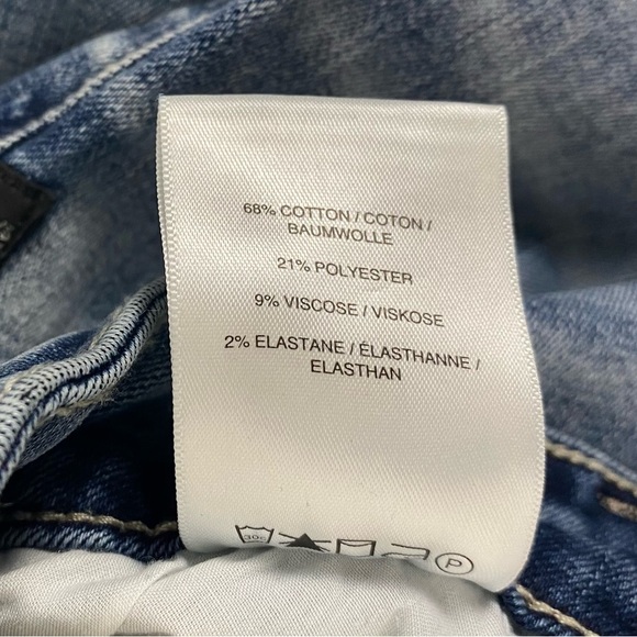 Silver Jeans Co. Women's Elyse Mid Rise Comfort Fit Straight Leg Jeans 30 x 31 - Picture 8 of 11